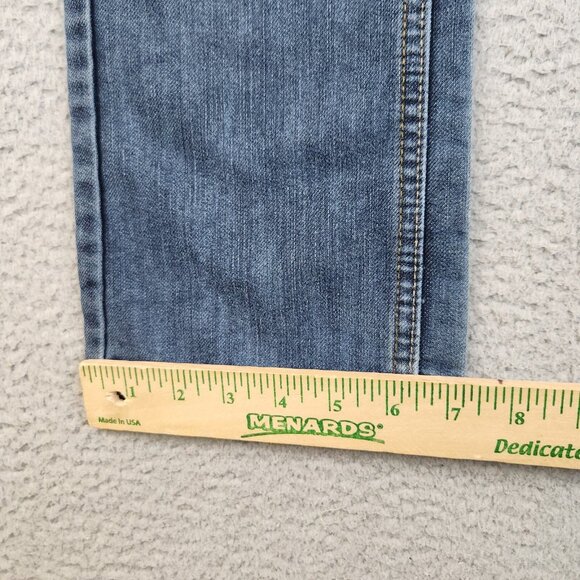 Levis 511 Jeans Boys 18 Reg Slim Fit Straight Leg Cotton Blend Modern Blue Denim - Picture 6 of 9